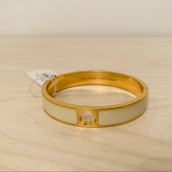 Kate Spade Hole Punch Bracelet White NWT - Picture 8 of 14